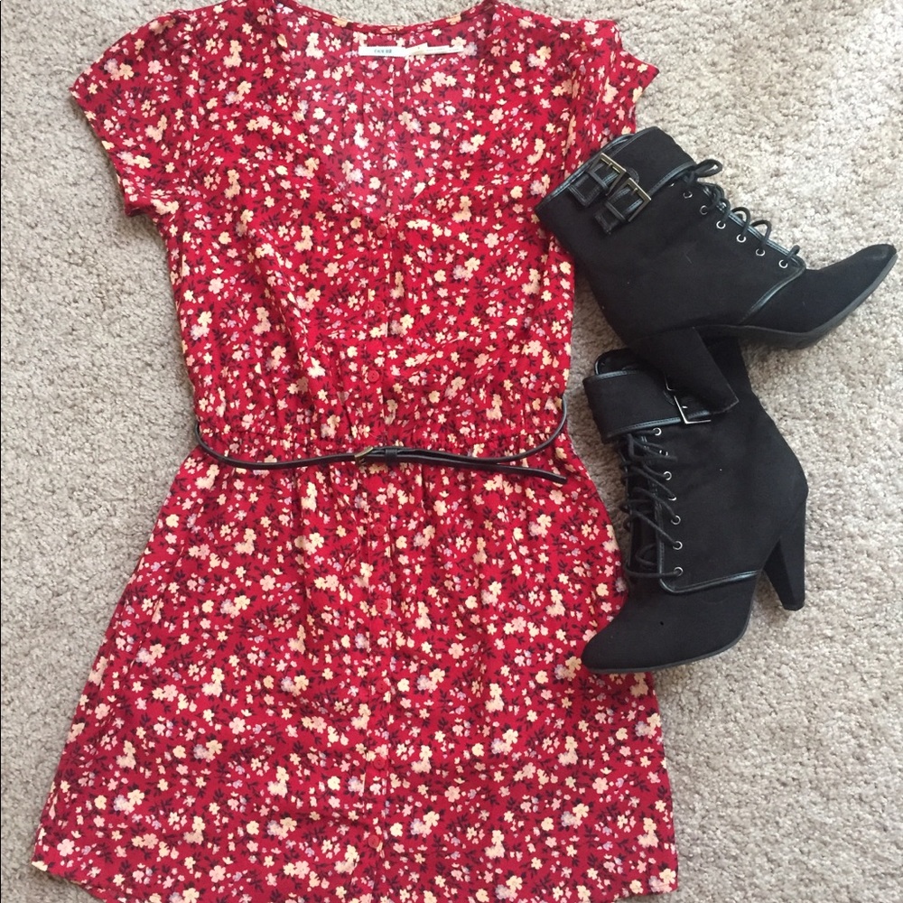 Kimchi Blue Sabrina Shirt Dress ASO TVD
